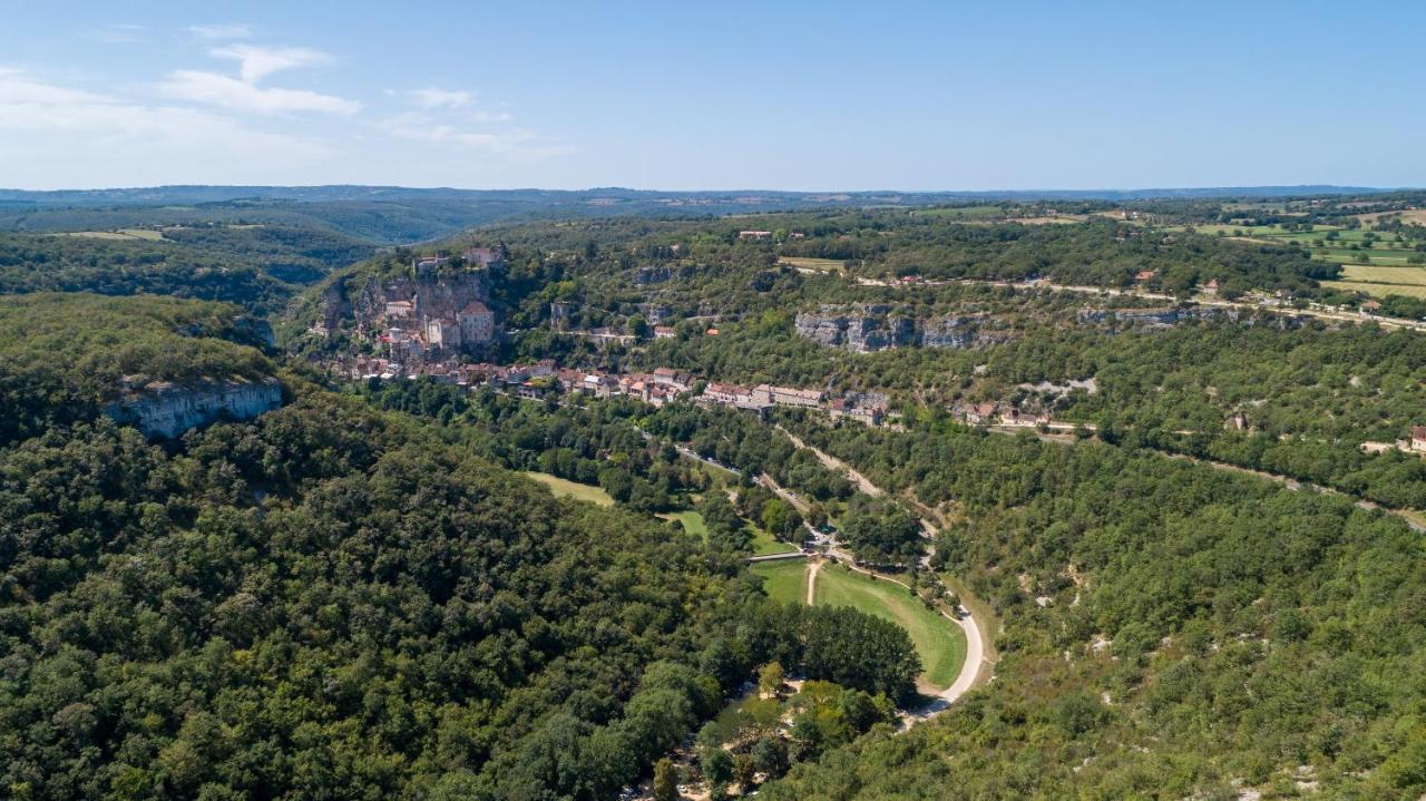 Camping Les Cigales Rocamadour Hotel Exterior foto