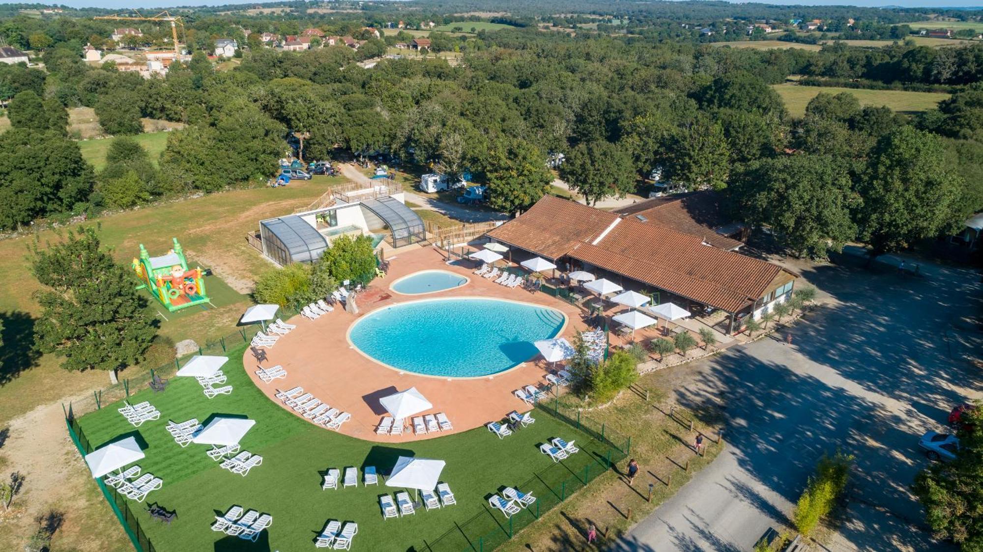 Camping Les Cigales Rocamadour Hotel Exterior foto